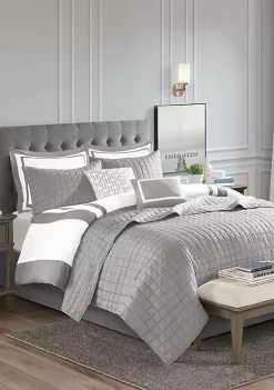 Brand new 😀 Madison Park Heritage 8 Piece Comforter and Coverlet Set Collection 🛒 -Madison Park Shop Belk 2548