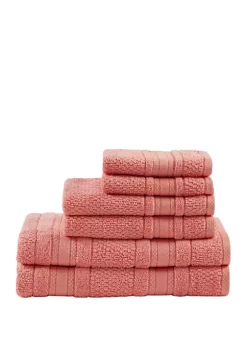 Deals 😀 Madison Park Essentials Adrien Super Soft Quick Dry 6 Piece Cotton Towel Set ✨ -Madison Park Shop Belk 255