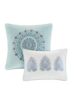 Coupon 🔥 Madison Park Isla Cotton Printed Reversible Comforter Set 😉 -Madison Park Shop Belk 2659