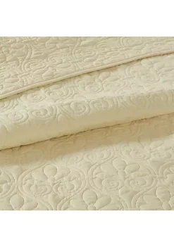 Discount 🎉 Madison Park Quebec 3-Piece Yellow Coverlet Set 💯 -Madison Park Shop Belk 2678