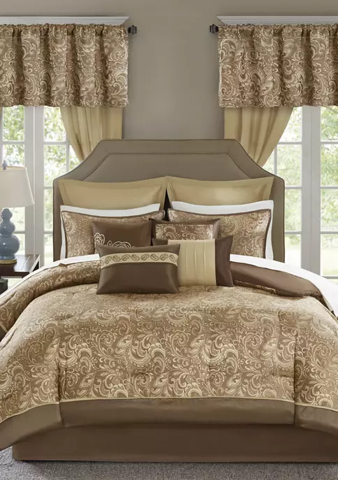 Deals ⭐ Madison Park Essentials Brystol 24 Piece Room in a Bag 🎉 8 Deals ⭐ Madison Park Essentials Brystol 24 Piece Room in a Bag 🎉 - Image 8