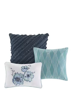 Hot Sale ⌛ Madison Park Enza 7 Piece Cotton Printed Comforter Set 🔥 -Madison Park Shop Belk 2748