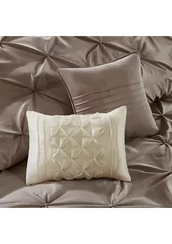 Deals 🛒 Madison Park Essentials Joella 24-Piece Complete Comforter Set - Taupe 👏 -Madison Park Shop Belk 282