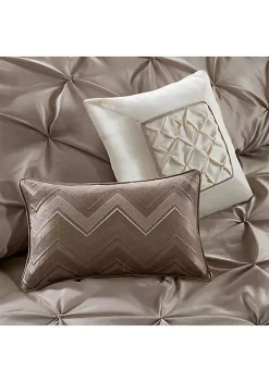 Deals 🛒 Madison Park Essentials Joella 24-Piece Complete Comforter Set - Taupe 👏 -Madison Park Shop Belk 283