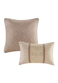 Cheap 😉 Madison Park Camelia 8-Piece Embroidered Comforter Set - Natural ❤️ -Madison Park Shop Belk 2833