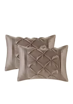 Deals 🛒 Madison Park Essentials Joella 24-Piece Complete Comforter Set - Taupe 👏 -Madison Park Shop Belk 284