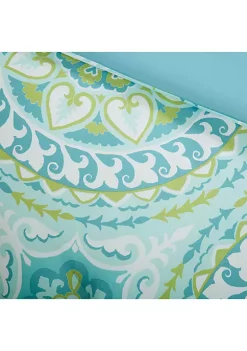 New 🎁 Madison Park Essentials Serenity Complete Comforter Set - Aqua ⌛ -Madison Park Shop Belk 2860