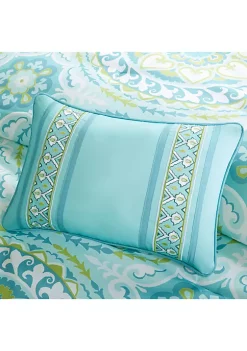 New 🎁 Madison Park Essentials Serenity Complete Comforter Set - Aqua ⌛ -Madison Park Shop Belk 2862