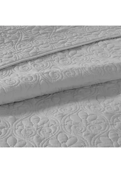 Buy ❤️ Madison Park Quebec Grey Coverlet Mini Set 🤩 -Madison Park Shop Belk 2875
