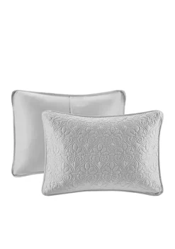 Buy ❤️ Madison Park Quebec Grey Coverlet Mini Set 🤩 -Madison Park Shop Belk 2877