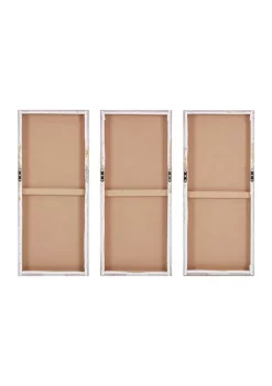 Wholesale ⭐ Madison Park Dewy Forest Abstract Gel 🧥 Coat Canvas with Metallic Foil Embellishment 3 Piece Set ⭐ -Madison Park Shop Belk 2883