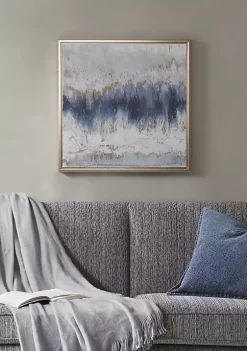 Best Pirce 🥰 Madison Park Blue Embrace Framed Gel 🧥 Coat Canvas 👏 -Madison Park Shop Belk 2888