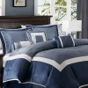 Wholesale 🔥 Madison Park Genevieve 7-Piece Comforter Set - Navy ❤️