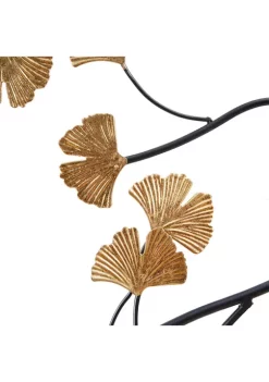 Discount 🛒 Madison Park Golden Gingko Leaves Metal Wall Decor 3pc Set 👏 -Madison Park Shop Belk 2910