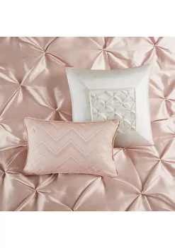 Hot Sale ⭐ Madison Park Laurel 7-Piece Comforter Set- Blush 🔥 -Madison Park Shop Belk 294