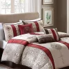 Flash Sale ⌛ Madison Park Donovan Jacquard Comforter Set Red ⌛