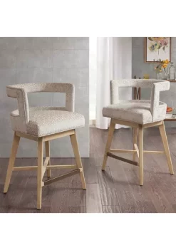 Buy 👏 Madison Park Glenwood Swivel Counter Stool 🔔