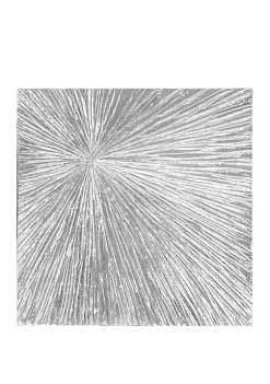 Hot Sale 🔥 Madison Park Signature Sunburst Silver Wall Art 🌟