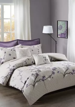 Buy 🔔 Madison Park Holly 7 Piece Cotton Duvet Cover Set ✨