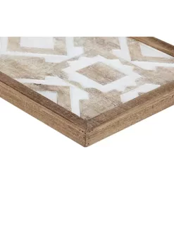 New 🎉 Madison Park Mandal Panel Printed Wood Wall Decor 3 Piece Set 🎉 -Madison Park Shop Belk 3059