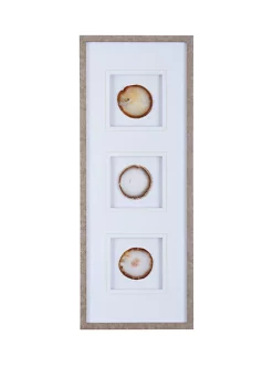 Wholesale 👏 Madison Park Natural Agate Trio Wall Art 😉 -Madison Park Shop Belk 3071