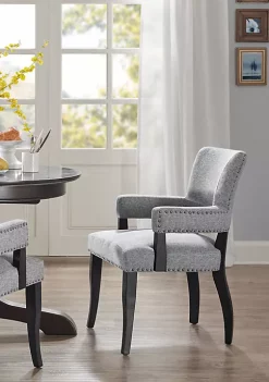 Outlet 👏 Madison Park Dawson Arm Dining Chair ⌛ -Madison Park Shop Belk 3099