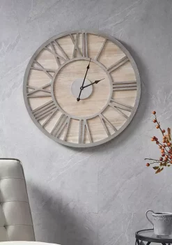 Best reviews of 💯 Madison Park Mason Wall Clock 💯