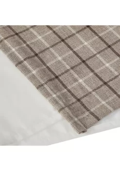 Hot Sale 💯 Madison Park Anaheim Plaid Rod Pocket and Back Tab Panel with Fleece Lining ⭐ -Madison Park Shop Belk 3123