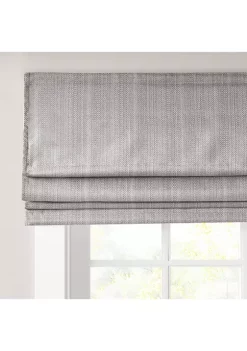 Best Pirce 😀 Madison Park Galen Basketweave Room Darkening Cordless Roman Shade 🧨 -Madison Park Shop Belk 3140