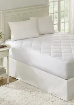 Discount 🔥 Madison Park Quiet Nights Cotton Waterproof Deep-Pocket Mattress Pad 😍