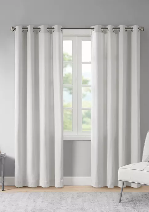 Discount ๐ Madison Park Englewood Solid Piece Dyed Grommet Top Window Panel ๐ 6 Discount ๐ Madison Park Englewood Solid Piece Dyed Grommet Top Window Panel ๐ - Image 6