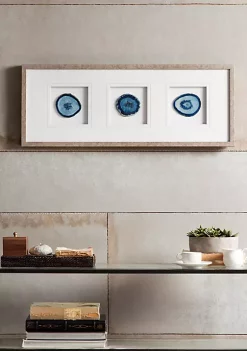Coupon ✔️ Madison Park Blue Agate Trio Wall Art 🔔 -Madison Park Shop Belk 3302
