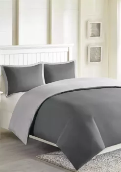 Best Pirce ✨ Madison Park Essentials Larkspur 3M Scotchgard Reversible Duvet Cover Set 🛒 -Madison Park Shop Belk 3361