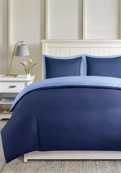 Best Pirce ✨ Madison Park Essentials Larkspur 3M Scotchgard Reversible Duvet Cover Set 🛒 -Madison Park Shop Belk 3363