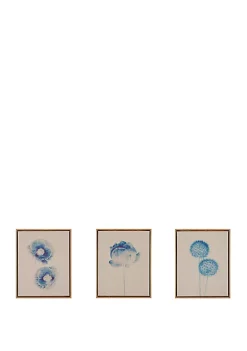 Best deal ⭐ Madison Park Blue Print Botanicals Canvas Art Set 🛒 -Madison Park Shop Belk 3413