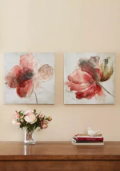 Buy ✨ Madison Park Lovely Blooms Canvas Set 👏 -Madison Park Shop Belk 3423