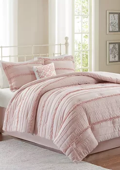 Wholesale 🎉 Madison Park Celeste 5-Piece Comforter Set - Pink 🔥 -Madison Park Shop Belk 3457