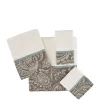 Budget 🌟 Madison Park Aubrey 6 Piece Jacquard Cotton Towel Set 🌟