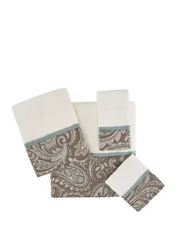 Budget 🌟 Madison Park Aubrey 6 Piece Jacquard Cotton Towel Set 🌟