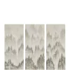Coupon ❤️ Madison Park Sterling Mist Hand Embellished Canvas Set of 3 ⌛