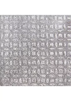 Top 10 🤩 Madison Park Silver Trellis Heavy Textured Canvas with Glitter Embellishment 😀 -Madison Park Shop Belk 3522