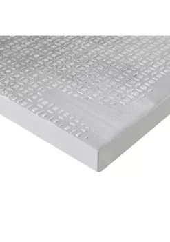 Top 10 🤩 Madison Park Silver Trellis Heavy Textured Canvas with Glitter Embellishment 😀 -Madison Park Shop Belk 3523