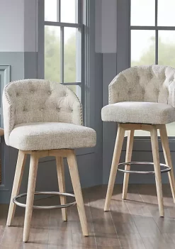 Deals 😉 Madison Park Onyx Swivel Counter Stool ✨ -Madison Park Shop Belk 3551