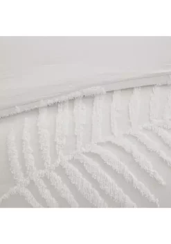 Cheapest ❤️ Madison Park Bahari 3 Piece Tufted Cotton Chenille Palm Comforter Set 🌟 -Madison Park Shop Belk 3555