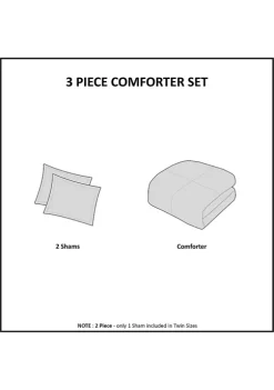 Cheapest ❤️ Madison Park Bahari 3 Piece Tufted Cotton Chenille Palm Comforter Set 🌟 -Madison Park Shop Belk 3557