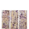 Wholesale 🌟 Madison Park Gilded Violet 3 Piece Wall Art Set 💯