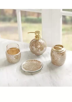 Wholesale ✨ Madison Park Mosaic 4 Piece Bath Accessory Set 👏