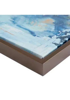 Budget 😉 Madison Park Blue Horizon Gallery Art 5 Piece Set with Bronze Frame ❤️ -Madison Park Shop Belk 3585