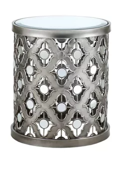 Buy 🌟 Madison Park Arian Quatrefoil Mirror Accent Table 🛒