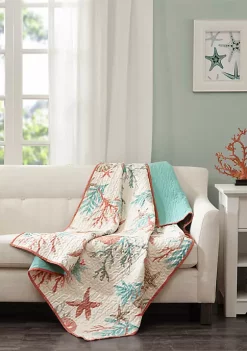 Budget 🔔 Madison Park Pebble Beach Oversized Cotton Quilted Throw ✨ -Madison Park Shop Belk 364